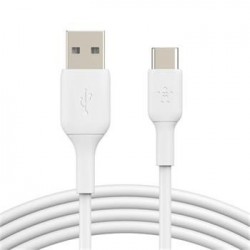 Belkin USB-C kabel, 1m, bílý CAB001bt1MWH