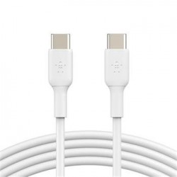 Belkin USB-C na USB-C kabel, 2m, bílý CAB003bt2MWH