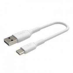 Belkin USB-C kabel, 15cm, bílý CAB001bt0MWH