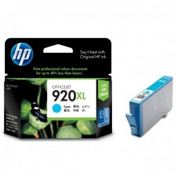 HP originál ink CD972AE#BGY, No.920XL, cyan, 700str., HP Officejet