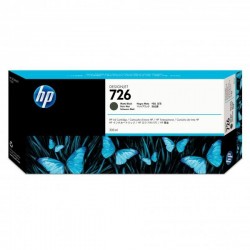 HP originál ink CH575A, No.726, matte black, 300ml, HP HP DesignJet...