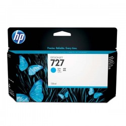 HP originál ink B3P19AE, No.727, cyan, 130ml, HP DesignJet T1500,...