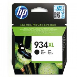 HP originál ink C2P23AE, No.934XL, black, 1000str., 25,5ml, HP...