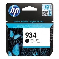 HP originál ink C2P19AE, No.934, black, 400str., HP Officejet...