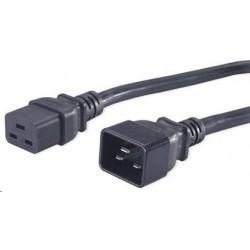 PREMIUMCORD Kabel napájecí 230V/16A prodlužovací 3m (konektory IEC...