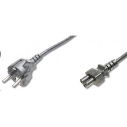 PREMIUMCORD Kabel napájecí 230V pro NTB 2m (3pin C5, trojlístek,...