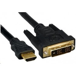 PREMIUMCORD Kabel HDMI - DVI 10m (M/M, zlacené kontakty, stíněný)...