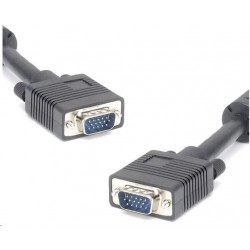 PREMIUMCORD Kabel VGA propojovací 15m HQ (HD15M/M, DDC2, 3x Coax  8...