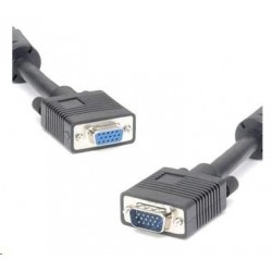 PREMIUMCORD Kabel VGA prodlužovací 3m (HD15M/F, dvojité stínění,...