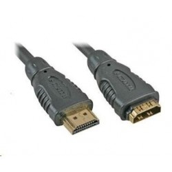PREMIUMCORD Kabel prodlužovací HDMI - HDMI 5m, zlacené konektory...