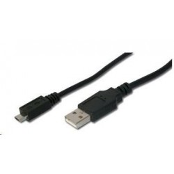 PREMIUMCORD Kabel USB 2.0 A - Micro B propojovací 5m (M/M) ku2m5f