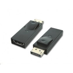 PREMIUMCORD Redukce DisplayPort - HDMI (M/F) černá kportad01