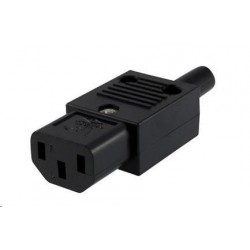PREMIUMCORD Konektor napájecí 230V na kabel (samice, IEC C13) cs220f
