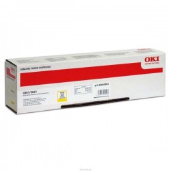 OKI originál toner 44643001, yellow, 7000str., OKI C801, C821