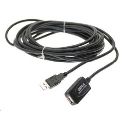PREMIUMCORD USB 2.0 repeater a prodlužovací kabel A/M-A/F 5m ku2rep5