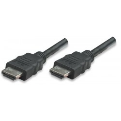 MANHATTAN kabel HDMI s Ethernetem, HEC, ARC, 3D, 4K, stíněný, 3m,...