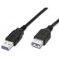 PREMIUMCORD Kabel USB 3.0 A-A prodlužovací 2m ku3paa2bk
