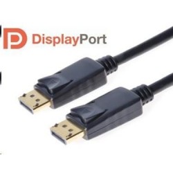PREMIUMCORD DisplayPort 1.2 přípojný kabel M/M, zlacené konektory,...