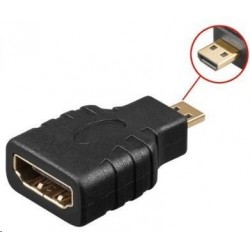 PREMIUMCORD Adapter HDMI Typ A samice - micro HDMI Typ D samec...