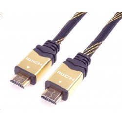 PREMIUMCORD Kabel HDMI 2.0 High Speed  Ethernet kabel HQ, zlacené...