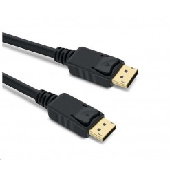 PREMIUMCORD Kabel DisplayPort 1.4 přípojný kabel M/M, zlacené...