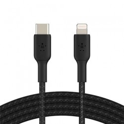 Belkin kábel Boost Charge Braided USB-C to Lightning 2m - Black...