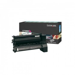 Lexmark originál toner C7720MX, magenta, 15000str., return, Lexmark...
