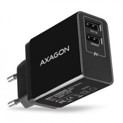 AXAGON ACU-DS16, SMART nabíječka do sítě, 2x USB výstup 5V/2.2A...