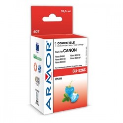 kazeta ARMOR CANON MG 5150/5250/6150/8150 cyan (CLi-526C) - s čipom...