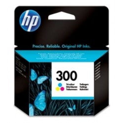HP 300 Tri-colour Ink Cartridge with Vivera Inks- Blister CC643EE#301