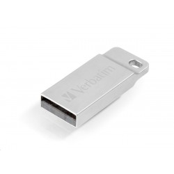VERBATIM Flash Disk 16GB Metal Executive, USB 2.0, stříbrná 98748