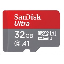 SanDisk MicroSDHC karta 32GB Ultra (120MB/s, A1 Class 10 UHS-I,...