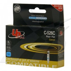 UPrint kompatibil ink s CLI526C, cyan, 10ml, C-526C, pre Canon...
