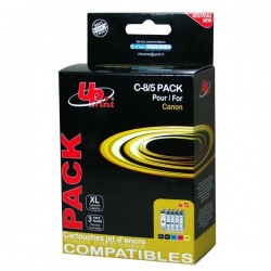 UPrint kompatibil ink s CLI8, 2xblack/1xcyan/1xmagenta/1xyellow,...