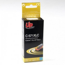 UPrint kompatibil ink s Canon CLI571C XL, cyan, 720str., 11ml,...