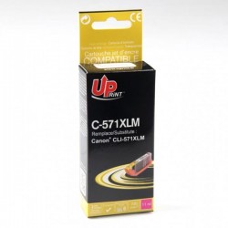 UPrint kompatibil ink s Canon CLI571M XL, magenta, 720str., 11ml,...