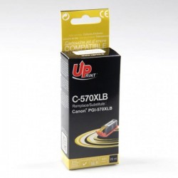 UPrint kompatibil. ink s PGI-570PGBK XL, black, 550str., 22ml,...