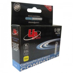 UPrint kompatibil ink s C13T12844011, yellow, 11.5ml, E-128Y, pre...