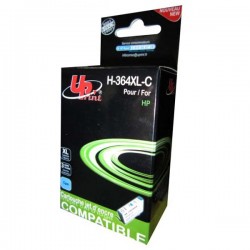 UPrint kompatibil ink s CB323EE, No.364XL, cyan, 12ml, H-364XLC,...