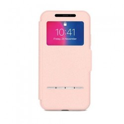 Moshi puzdro SenseCover pre iPhone X/XS - Luna Pink 99MO072309