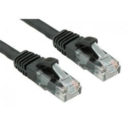 OXnet patch kábel Cat5E, UTP - 2m, čierny PKOX-U5E-020-BK