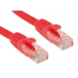 OXnet patch kábel Cat5E, UTP - 5m, červený PKOX-U5E-050-RD