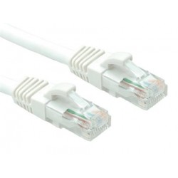 OXnet patch kábel Cat5E, UTP - 5m, biely PKOX-U5E-050-WH