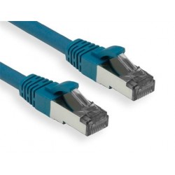 OXnet patch kábel Cat6A, S/FTP (PiMF), LSOH - 0,25m, modrý...