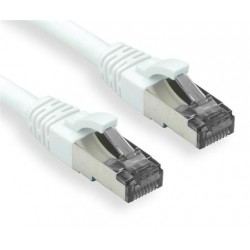 OXnet patch kábel Cat6A, S/FTP (PiMF), LSOH - 3m, biely...