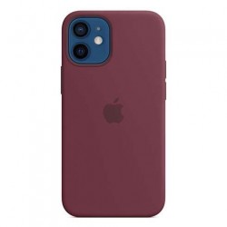 Apple iPhone 12 mini Silicone Case with MagSafe - Plum MHKQ3ZM/A
