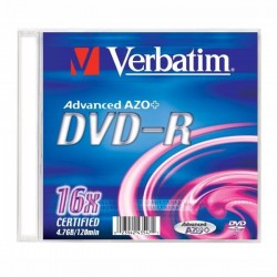 Verbatim DVD-R, 43547, DataLife PLUS, 20-pack, 4.7GB, 16x, 12cm,...