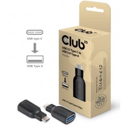 Club 3D USB 3.1 Type C to USB 3.0 Type A Adapter CAA-1521