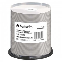 Verbatim CD-R, 43718, Thermal Surface For Rimage Prism, 100 ks,...