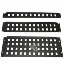 R GA-28-1U, Patch panel 1U 12 port 19" RGA-28-1U
